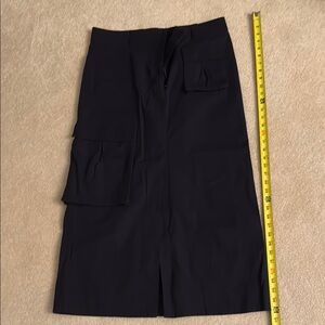 COS Dark blue Utility Midi Skirt